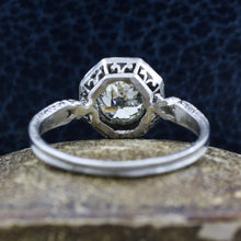 Edwardian Old European Diamond Engagement Ring