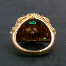 Emerald Dome Ring