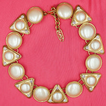 YSL Faux Pearl Necklace c1980