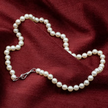 Pearl Necklace with Sterling Swivel Hook Clasp