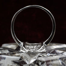 Flush Filigree Platinum and Diamond Ring c1890