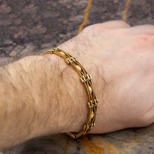 Handmade Gold Bracelet c1980