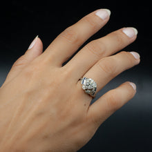 Art Deco .83 Carat Diamond Ring