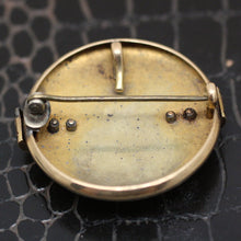 Circa 1870 14K Taille d'Epargné Pin/Pendant