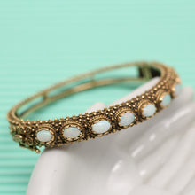 Circa 1930s 14K Opal Bracelet