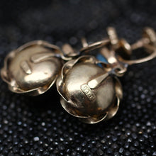 Circa 1850 18K & Silver Persian Turquoise Earrings