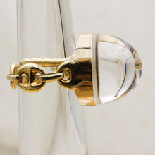 18k "Pool of Light" Gucci-Link Ring