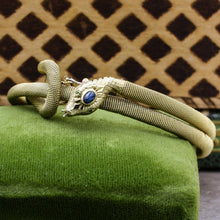 c1900-30 14k Continental Snake Bracelet