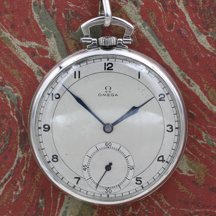 Omega Platinum Pocket Watch c1930