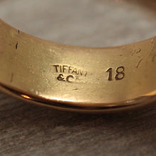 1920s Tiffany & Co. 18K Diamond & Green Enamel Ring