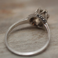 Circa 1910 14K Diamond Engagement Ring