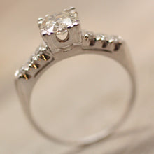 Circa 1920 .90Ct. Diamond Ring