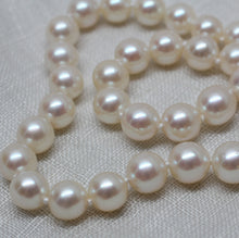 Circa 1950 Pearls with Diamond Clasp