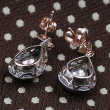 Georgian Rose Cut Diamond Drop Earrings