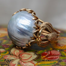 1930's Handmade Mabé Pearl Ring