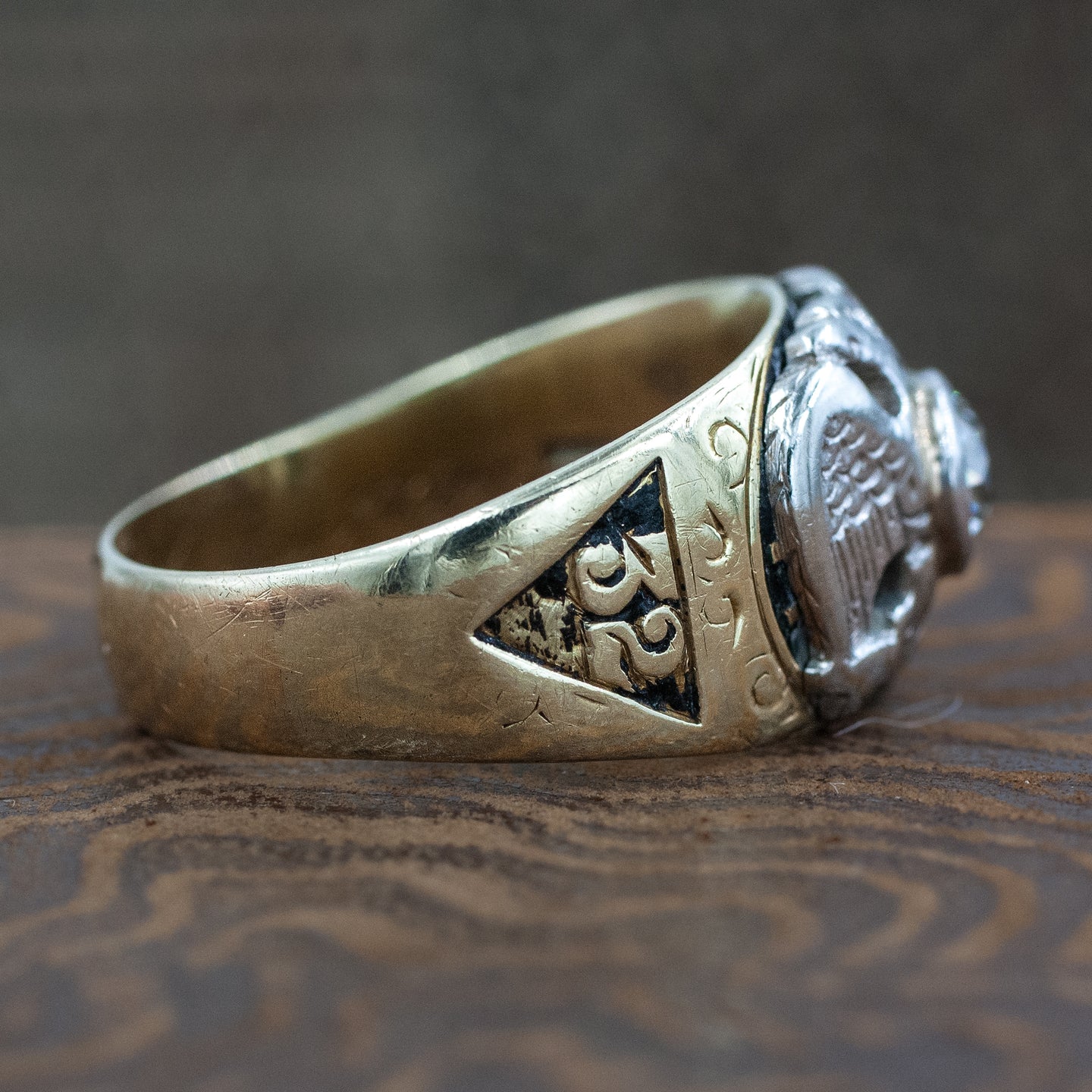 Unique Past Master Masonic Ring in Sterling Silver Style 001 - Etsy