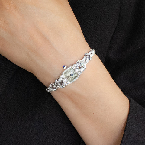 Hamilton Deco Diamond Watch c1925