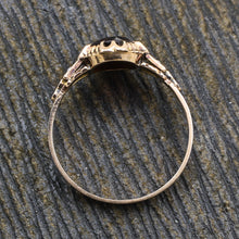 1860s Handmade Rhodalite Garnet Ring
