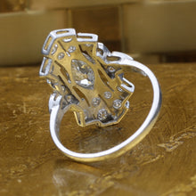 Deco Marquise Diamond Dinner Ring
