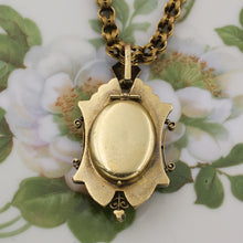 Victorian Handmade 14k Cameo Locket