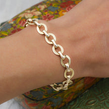 1950s-70s Gold Charm-Ready Bracelet
