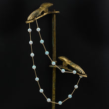Fine Opal and Gold Collar Necklace c1980