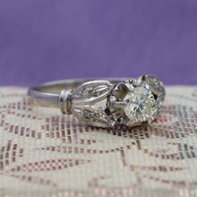 Midcentury Buttercup Diamond Ring