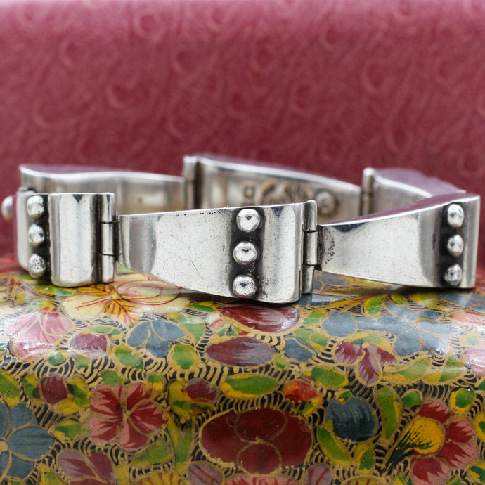 1950s Reveri Taxco Sterling Bracelet