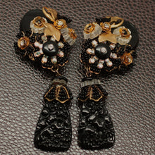 Circa 1980's Stanley Hagler Clip Earrings