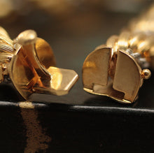 Circa 1970's 18K Two-tone Gold Braided Bracelet