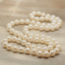 Vintage 26" Gem-Grade  Pearl Necklace
