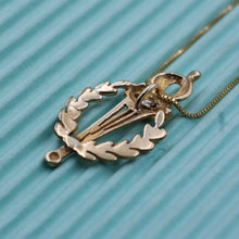 Vintage Olympic Torch Pendant