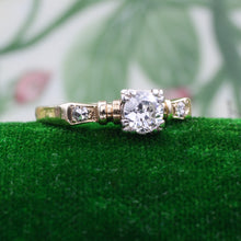 Two-tone .40 Carat Diamond Ring c1930