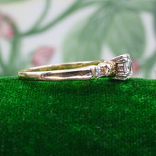 Two-tone .40 Carat Diamond Ring c1930