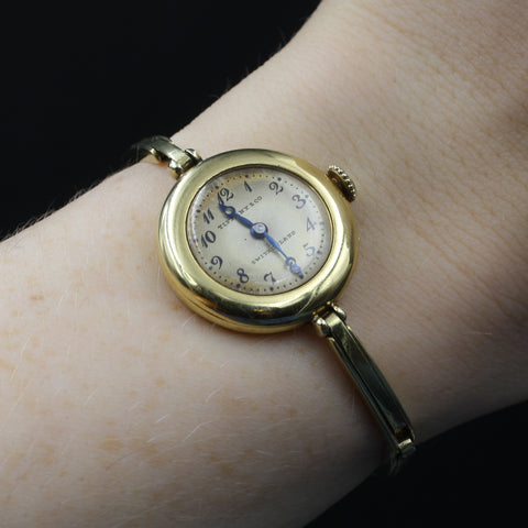 Gold Tiffany & Co. Lady's Wristwatch c1916