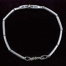 1920s Simple Deco Diamond Bracelet