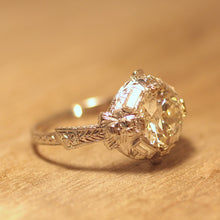 Circa 1920 2.21Ct. Diamond Engagement Ring
