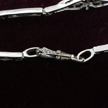 1920s Simple Deco Diamond Bracelet