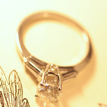 Mid-Century Platinum & Diamond Ring