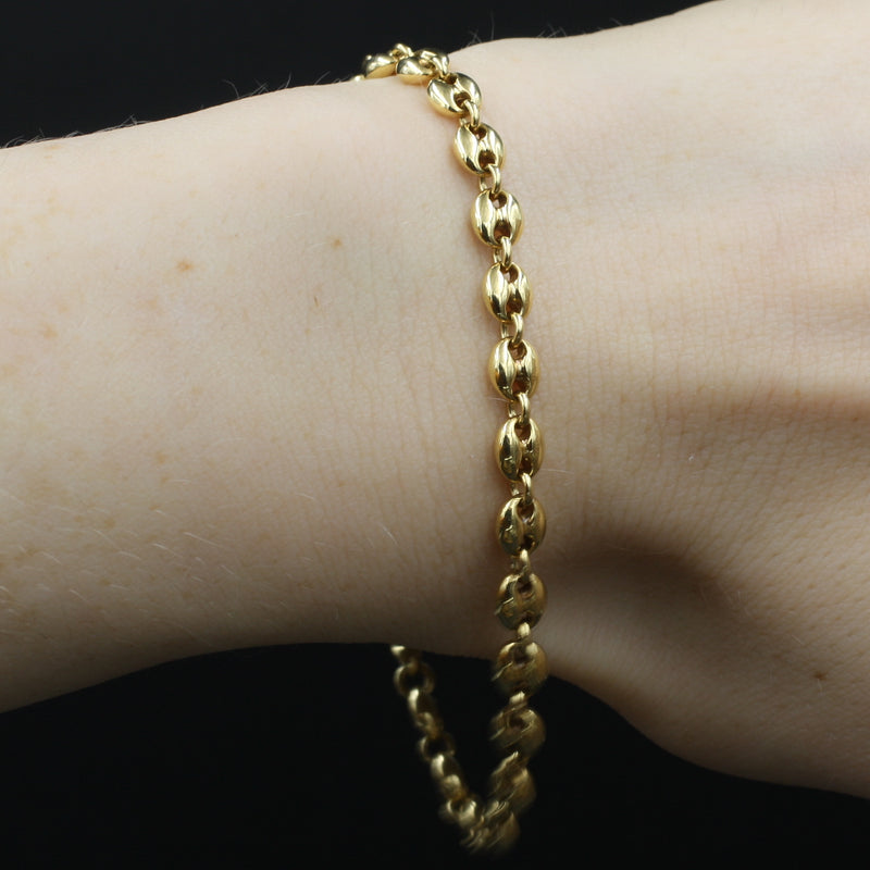 Gucci-link Bracelet c1980 – Pippin Vintage Jewelry