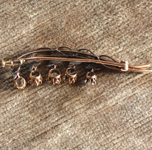 Circa 1885 Old-Mine Cut Diamond Brooch