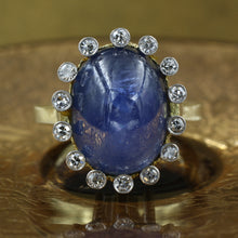 Star Ceylon Sapphire Ring c1980