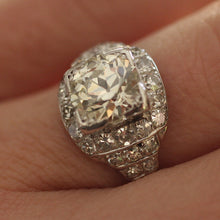 Circa 1920 1.75 Carat Diamond Ring