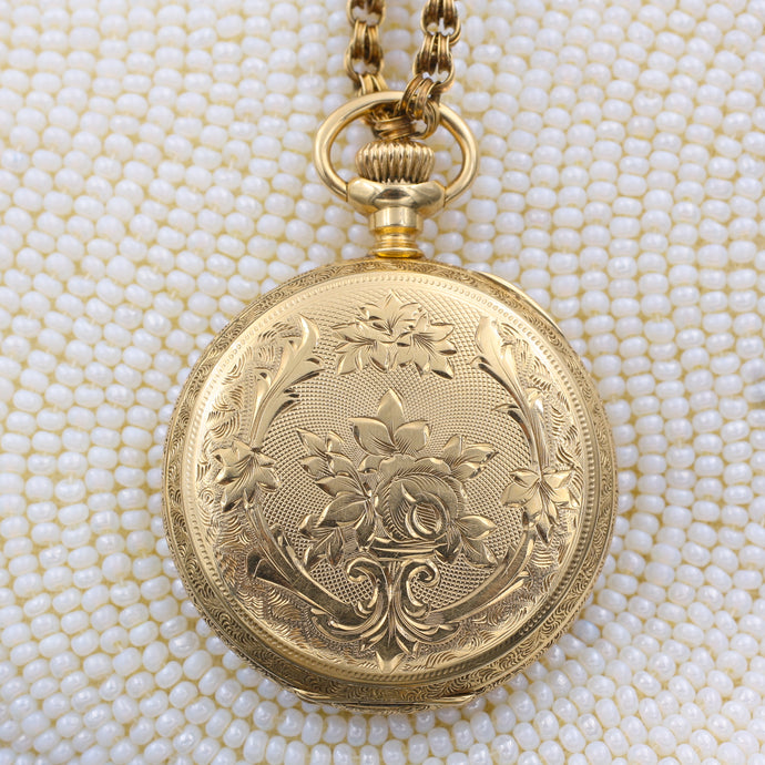 Waltham Gold Pocket Watch c1898