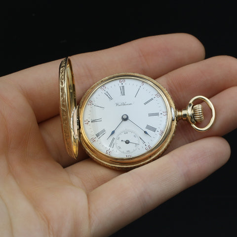 Waltham Gold Pocket Watch c1898