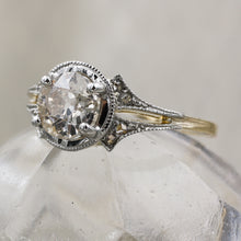 c1900 Edwardian Two-tone Diamond Ring