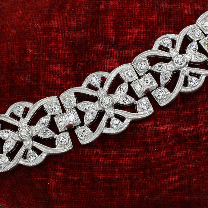 1920s-30s Paste Bracelet