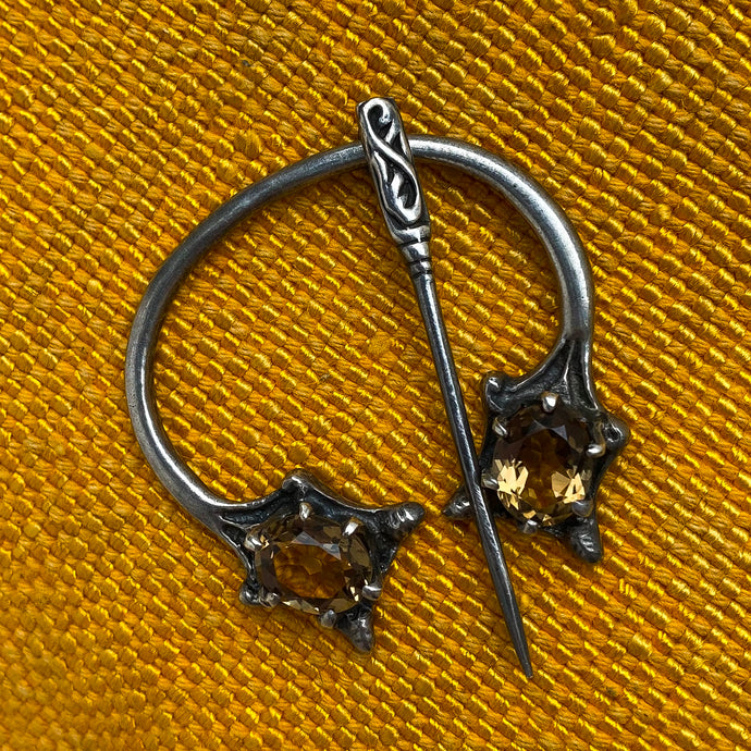 Cairngorm Citrine Kilt Pin c1834