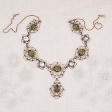 Georgian Green Paste Necklace c1780