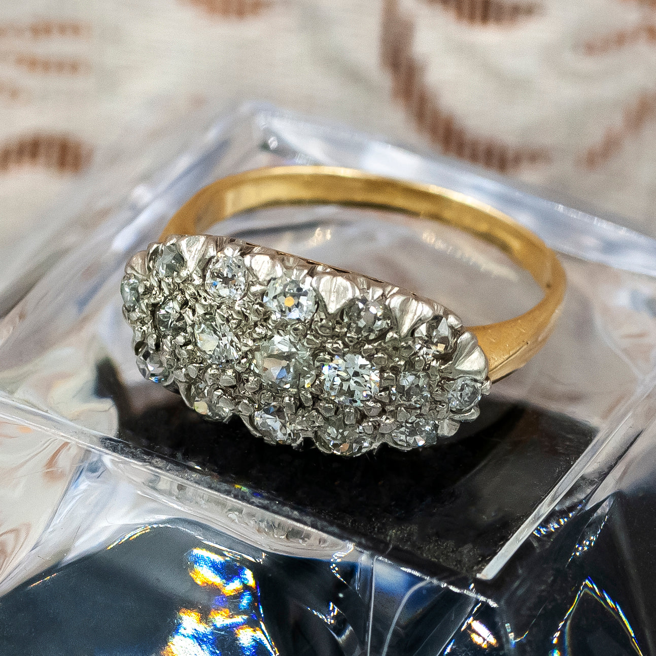 Diamond Pavé Ring c1890